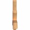 Ekena Millwork Alberta Smooth Timber Gable Bracket, Western Red Cedar, 60"W x 25"H x 3 1/2"D x 3 1/2"F, 10/12 Pitch GBW060X25X0404ALB00SWR - alternate 2